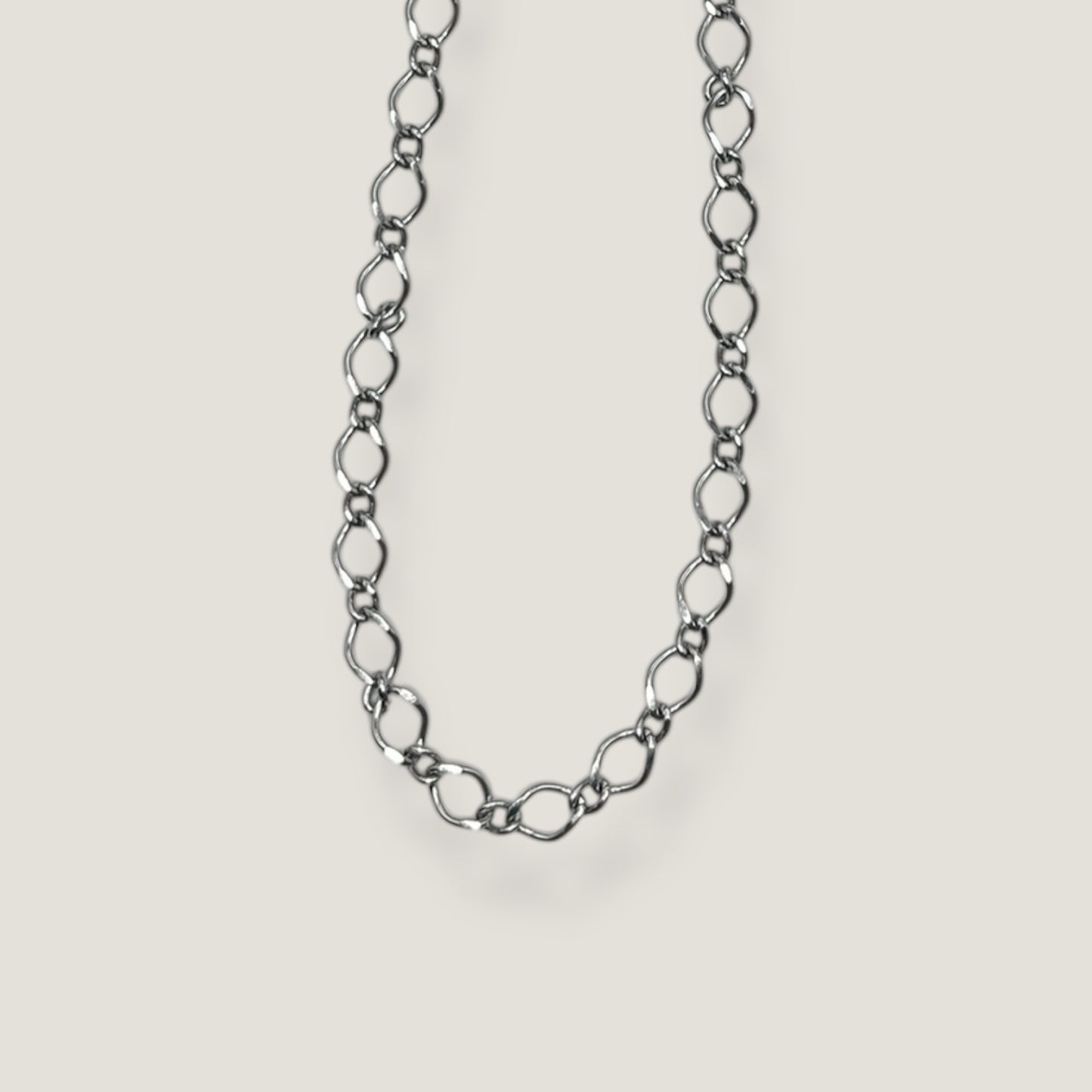 Stainless Steel Rhombus Necklace