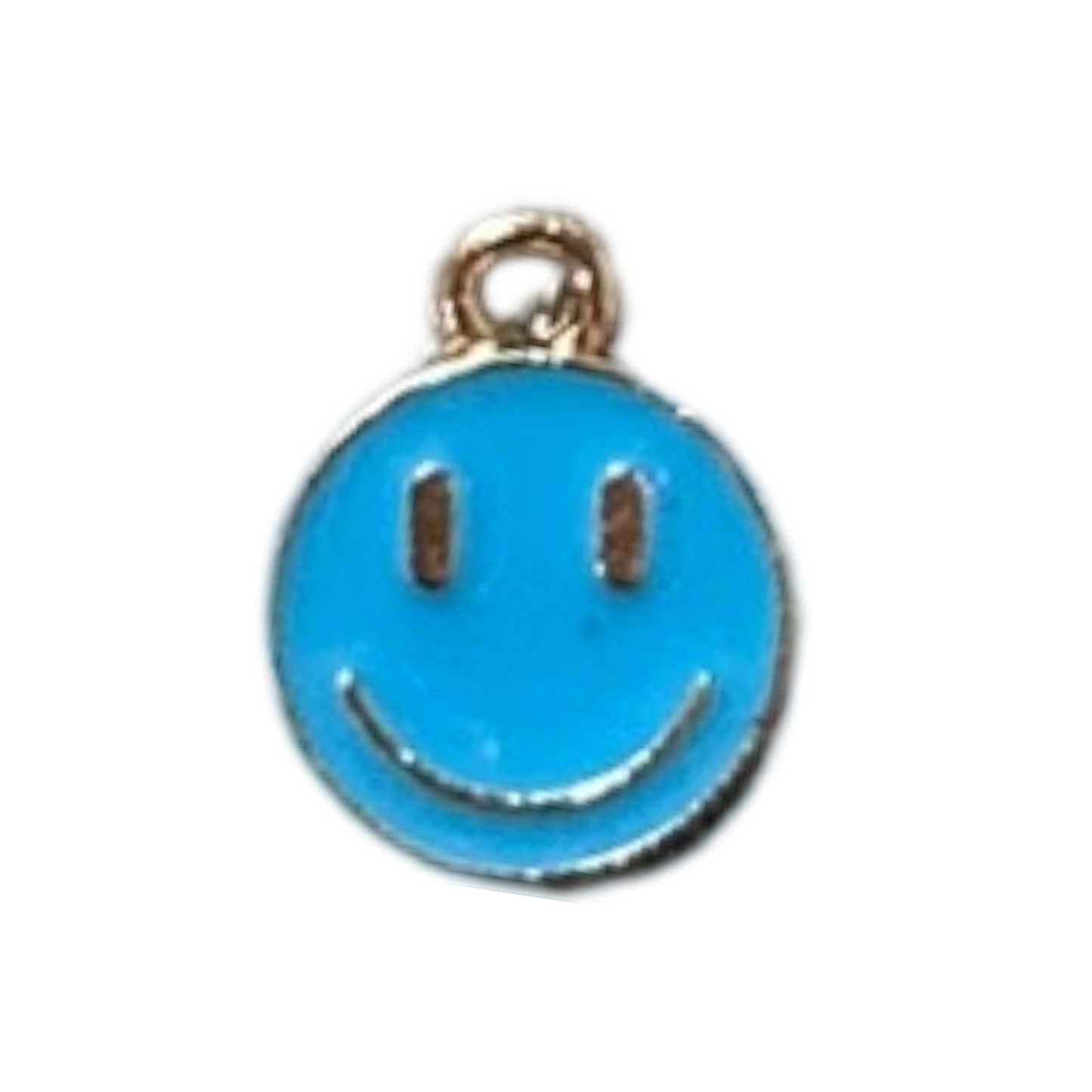Blue Smiley Circle