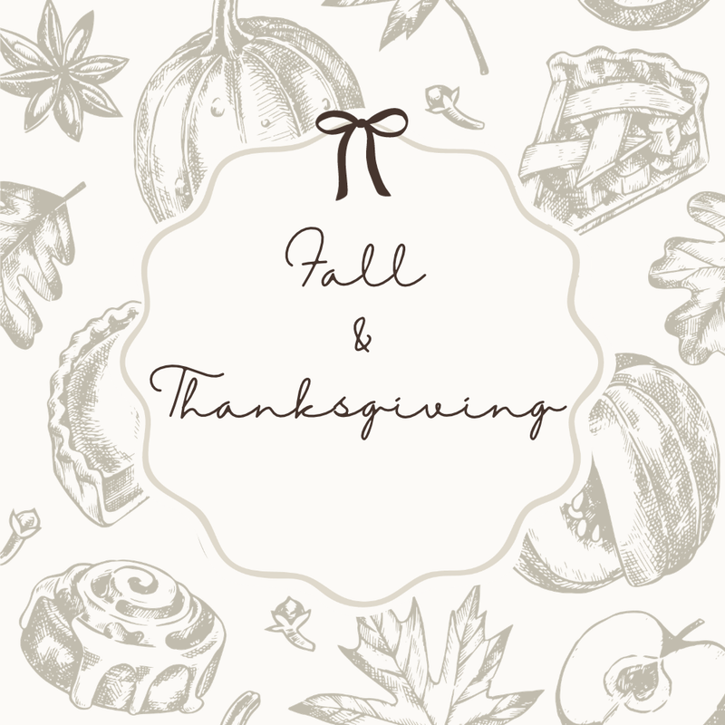 Fall & Thanksgiving