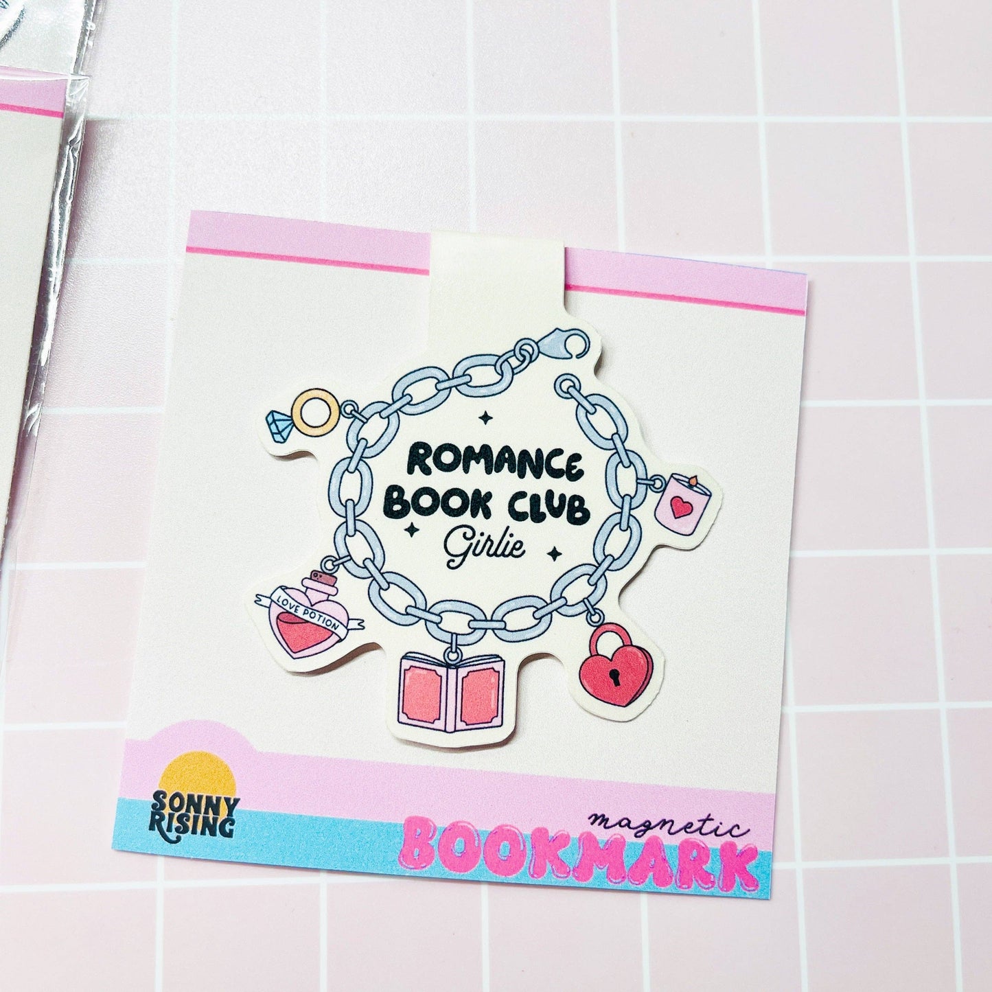 Romance Book Club Magnetic Bookmark