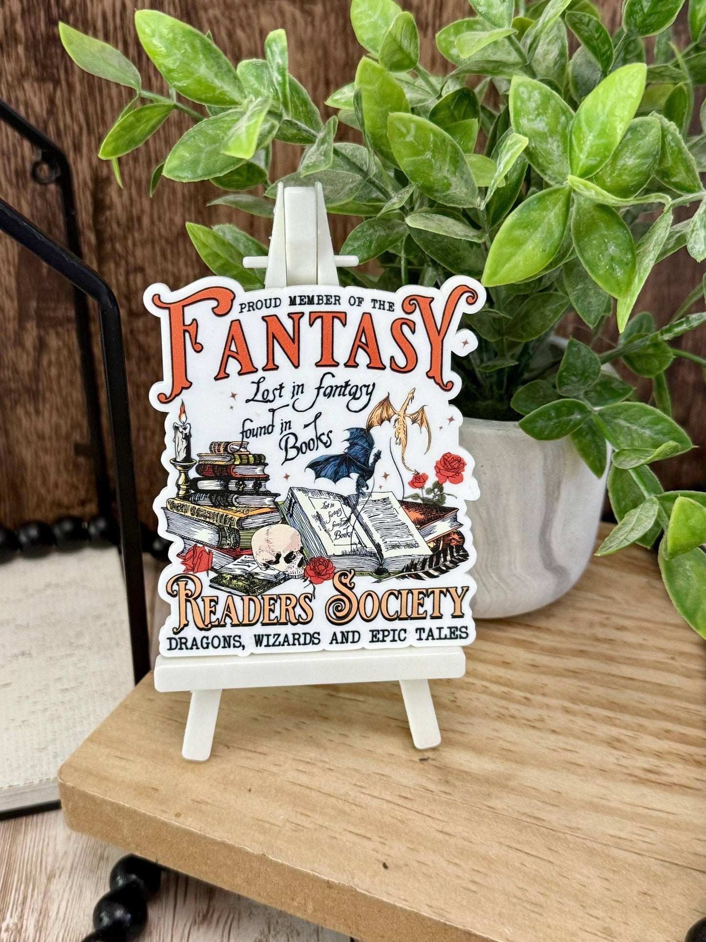 Fantasy Bookish Shelf Sitter