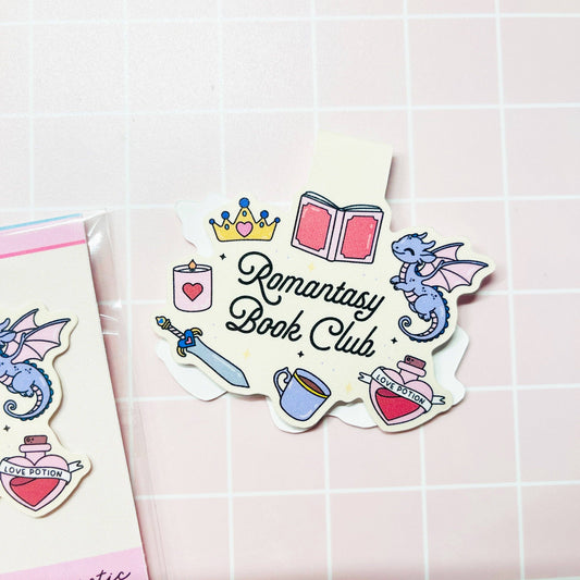 Romantasy Book Club Magnetic Bookmark,