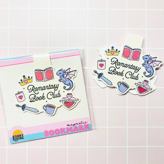 Romantasy Book Club Magnetic Bookmark,