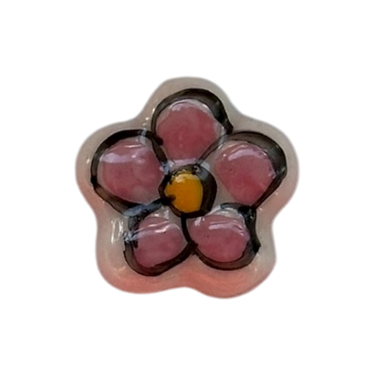 Pink Ceramic Flower