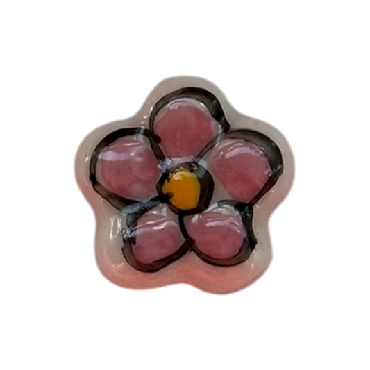 Pink Ceramic Flower