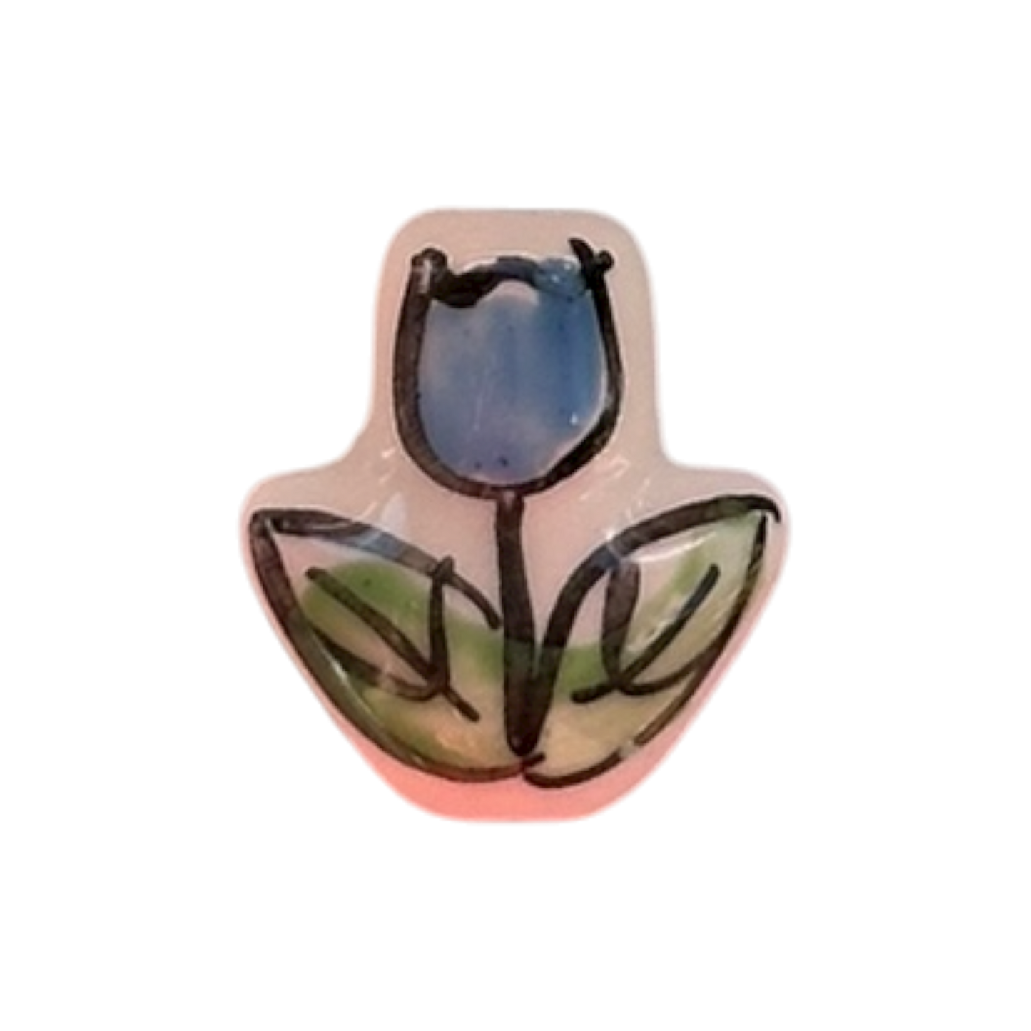 Ceramic Blue Tulip