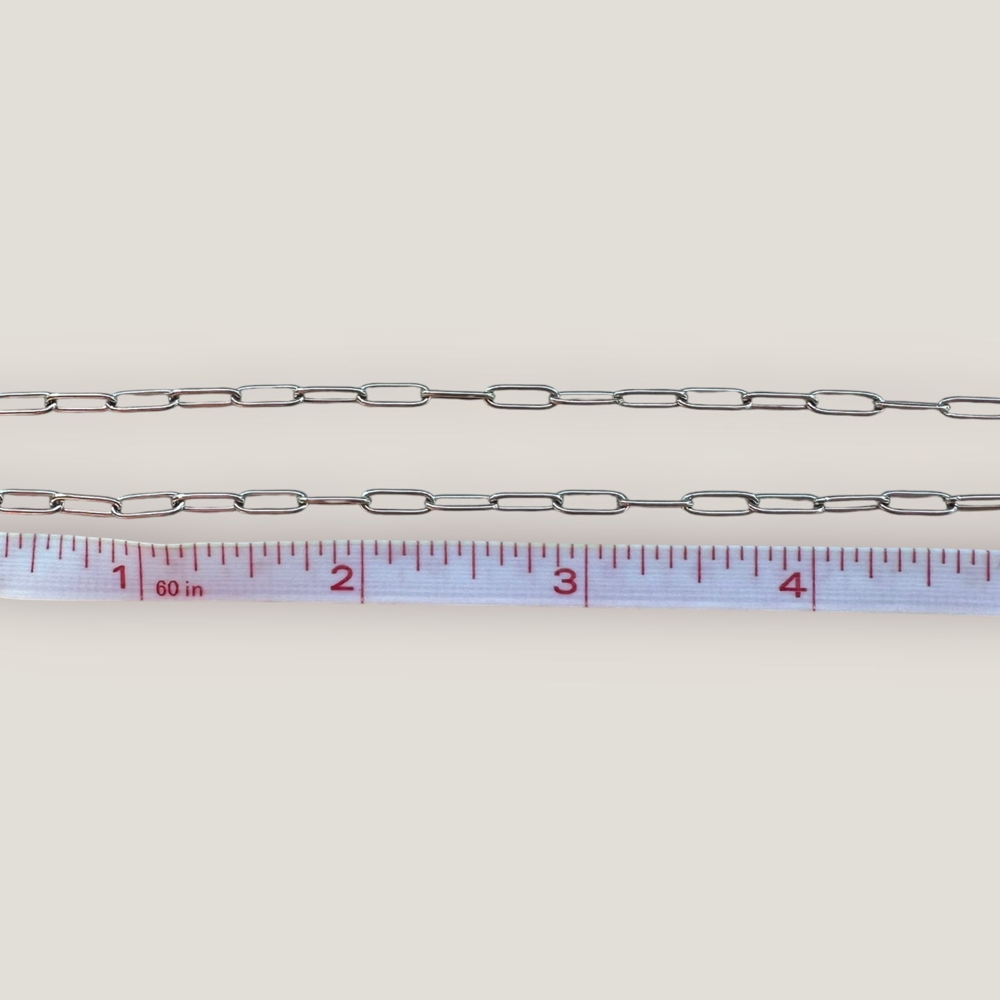 Stainless Steel Paperclip Necklace