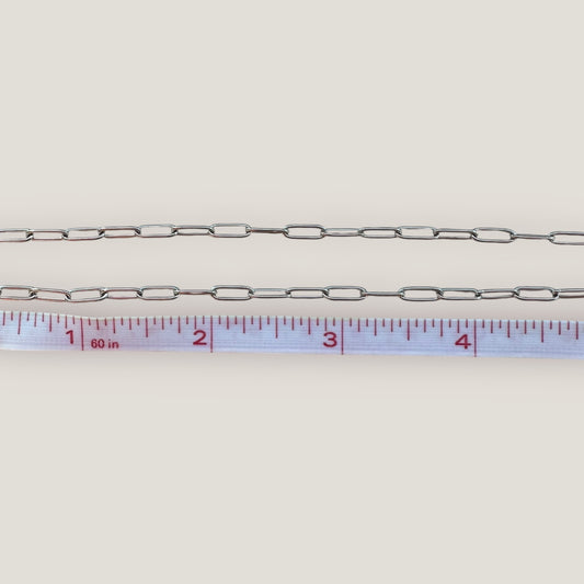 Stainless Steel Paperclip Necklace