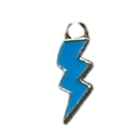 Blue Lightning Bolt