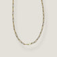 Gold Plated Paperclip Necklace