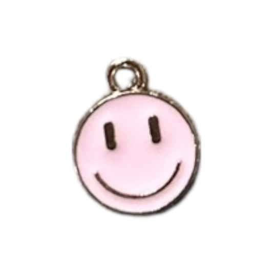 Pink Circle Smiley
