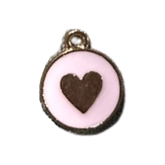 Pink Circle Heart