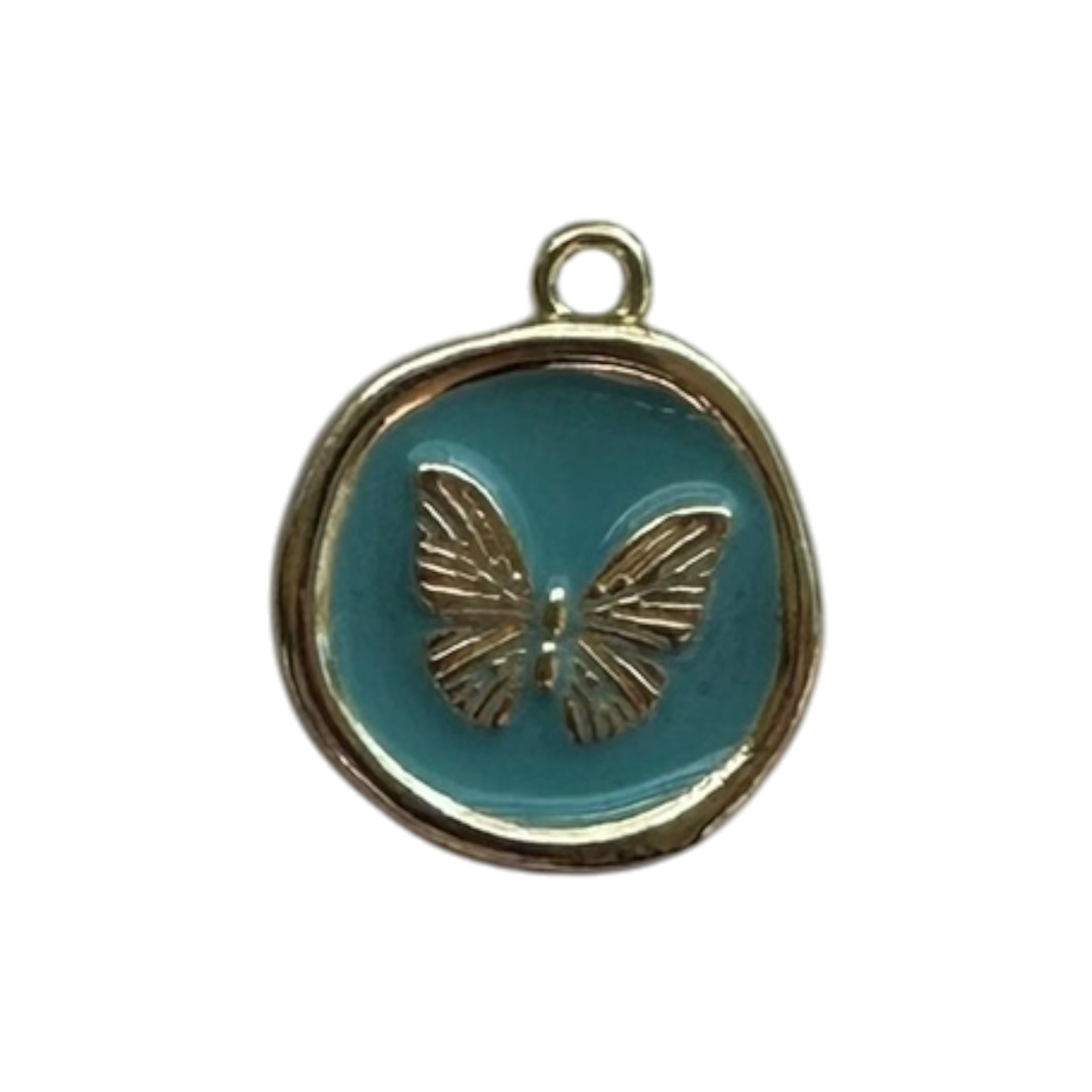 Blue Butterfly Circle