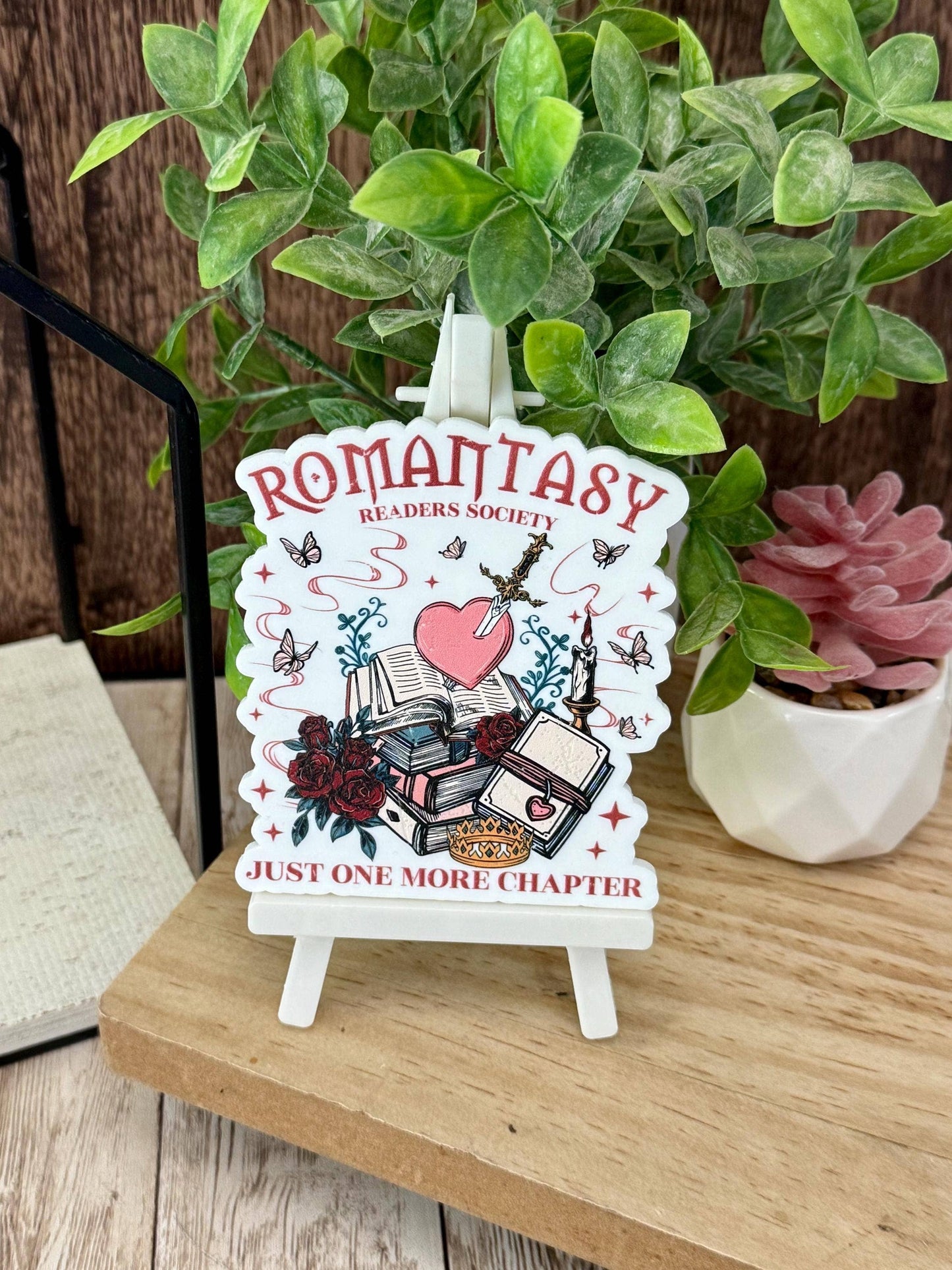 Romantasy Bookish Shelf Sitter