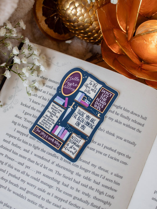 ACOTAR Quote Vinyl Sticker